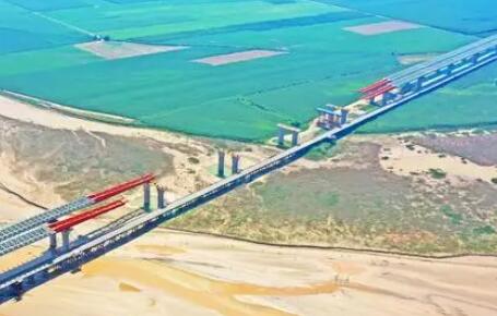 孟州黃河特大橋施工建設手拉葫蘆發揮重要作用